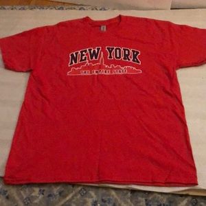 Men red t-shirts new with tag perfect condition